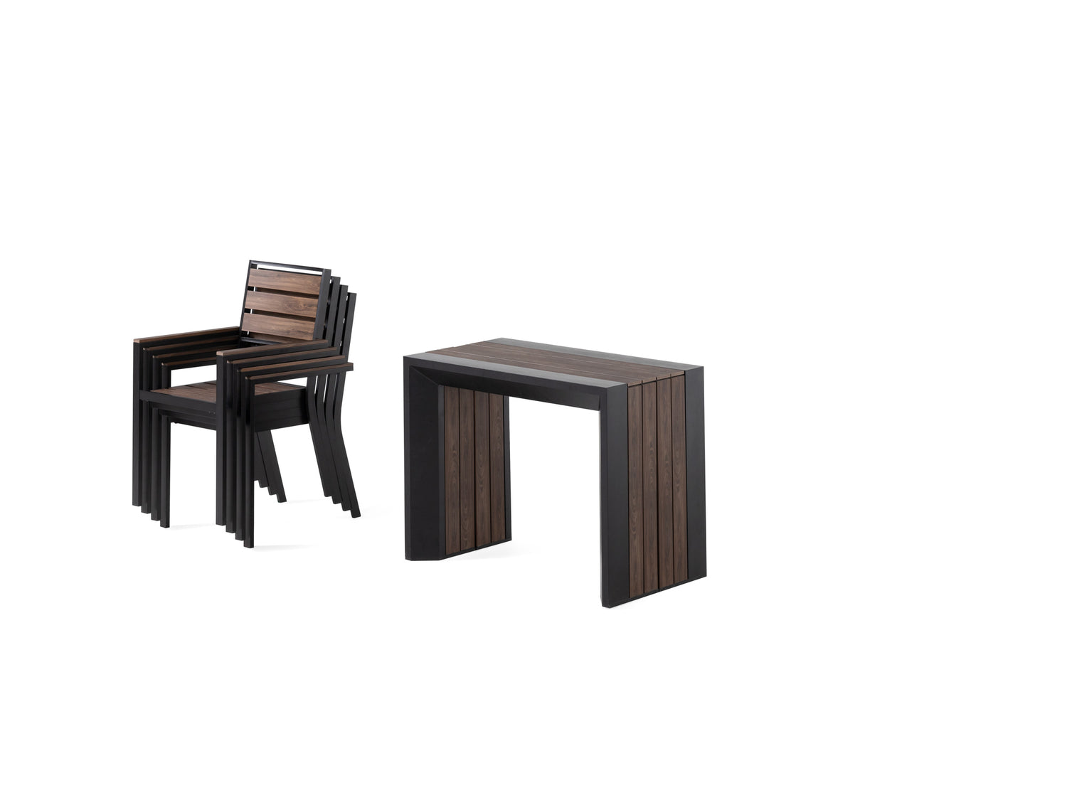 Dark Walnut - Black Frame::Gallery