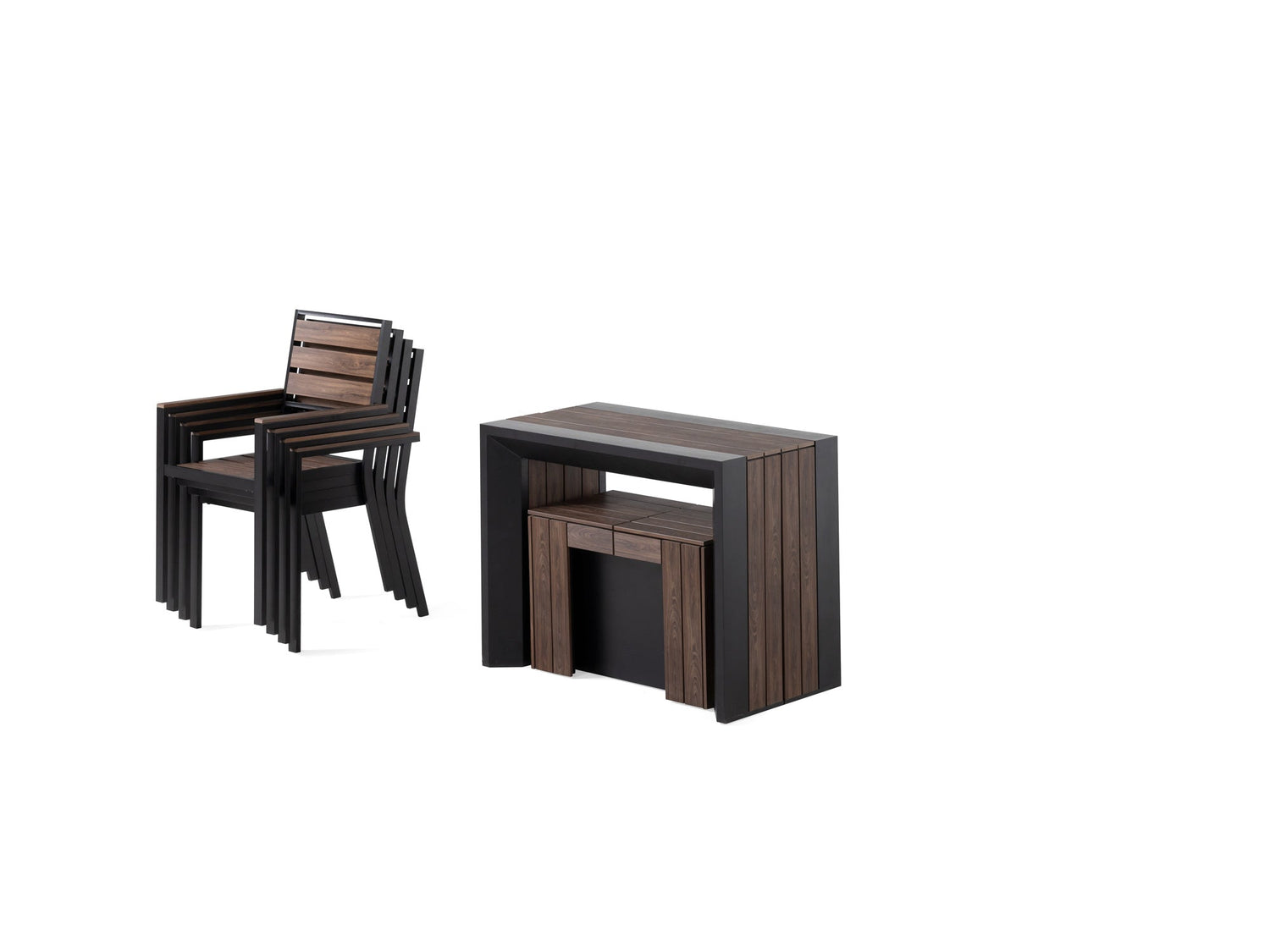 Dark Walnut - Black Frame::Gallery