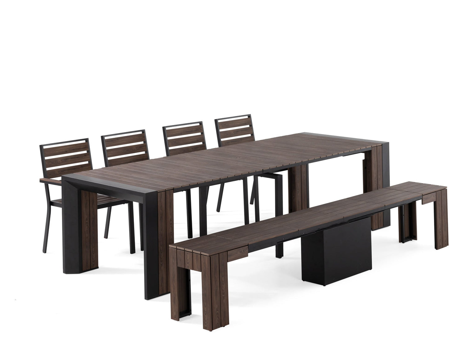 Dark Walnut - Black Frame::Gallery