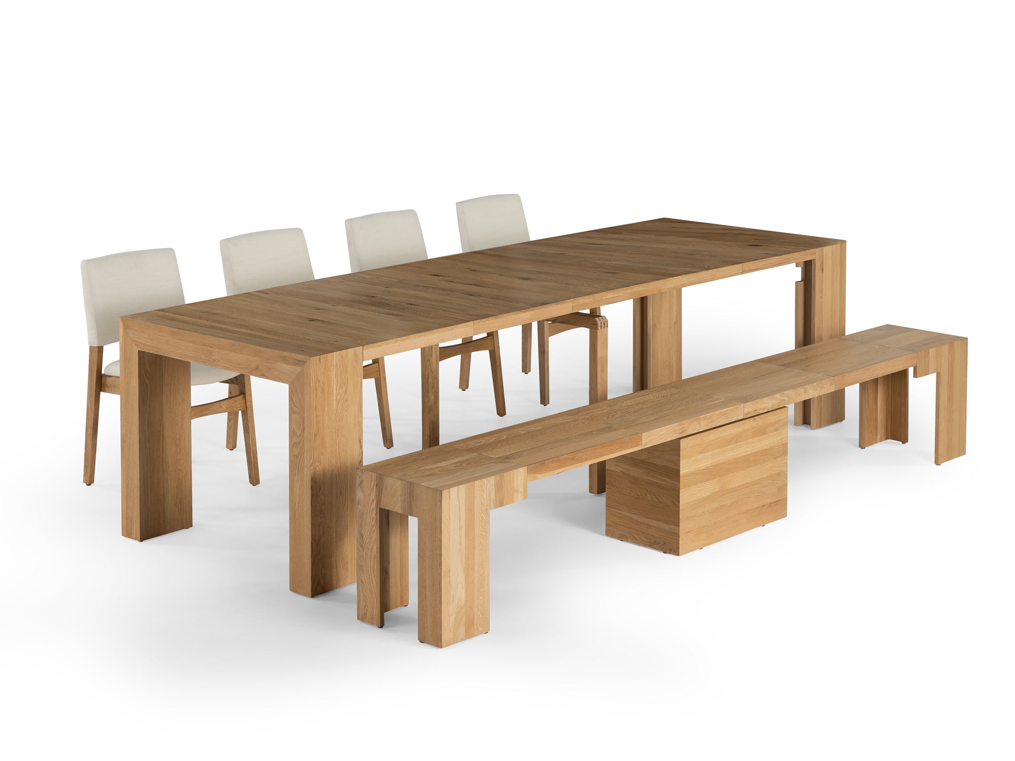 Extendable Dining Table Sets with Chairs & Benches | TT EU