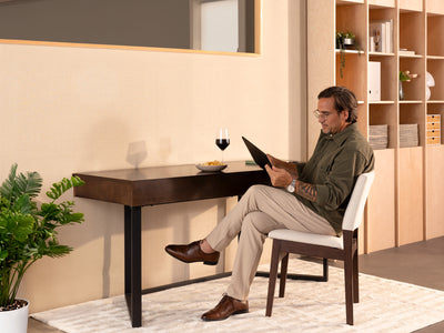 Extendable Dining Table to Desk with Hidden Monitor | TT EU